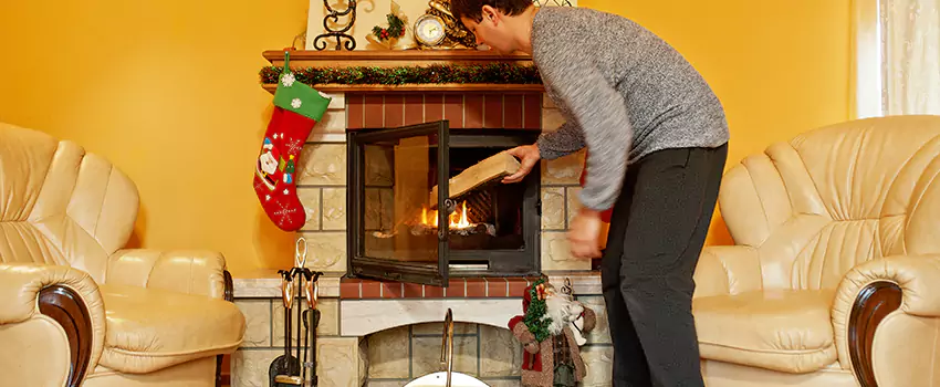 Gas to Wood-Burning Fireplace Conversion Services in Levittown, New York