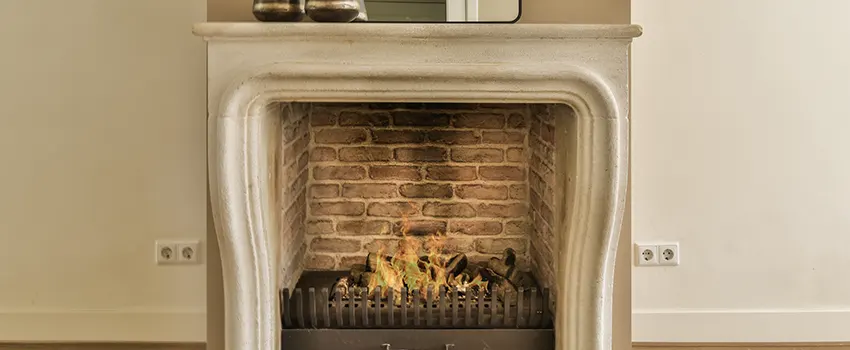 Vintage-style Fireplace Redesign in Levittown, New York