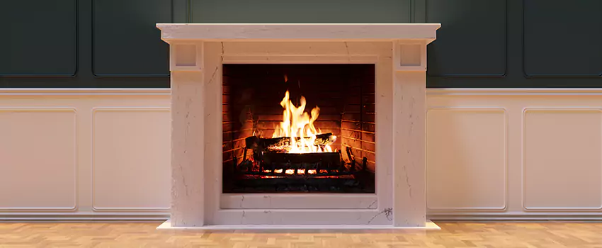 Open Flame Wood-Burning Fireplace Installation Services in Levittown, New York