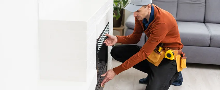 Cost of Fireplace Door Installation Service in Levittown, New York